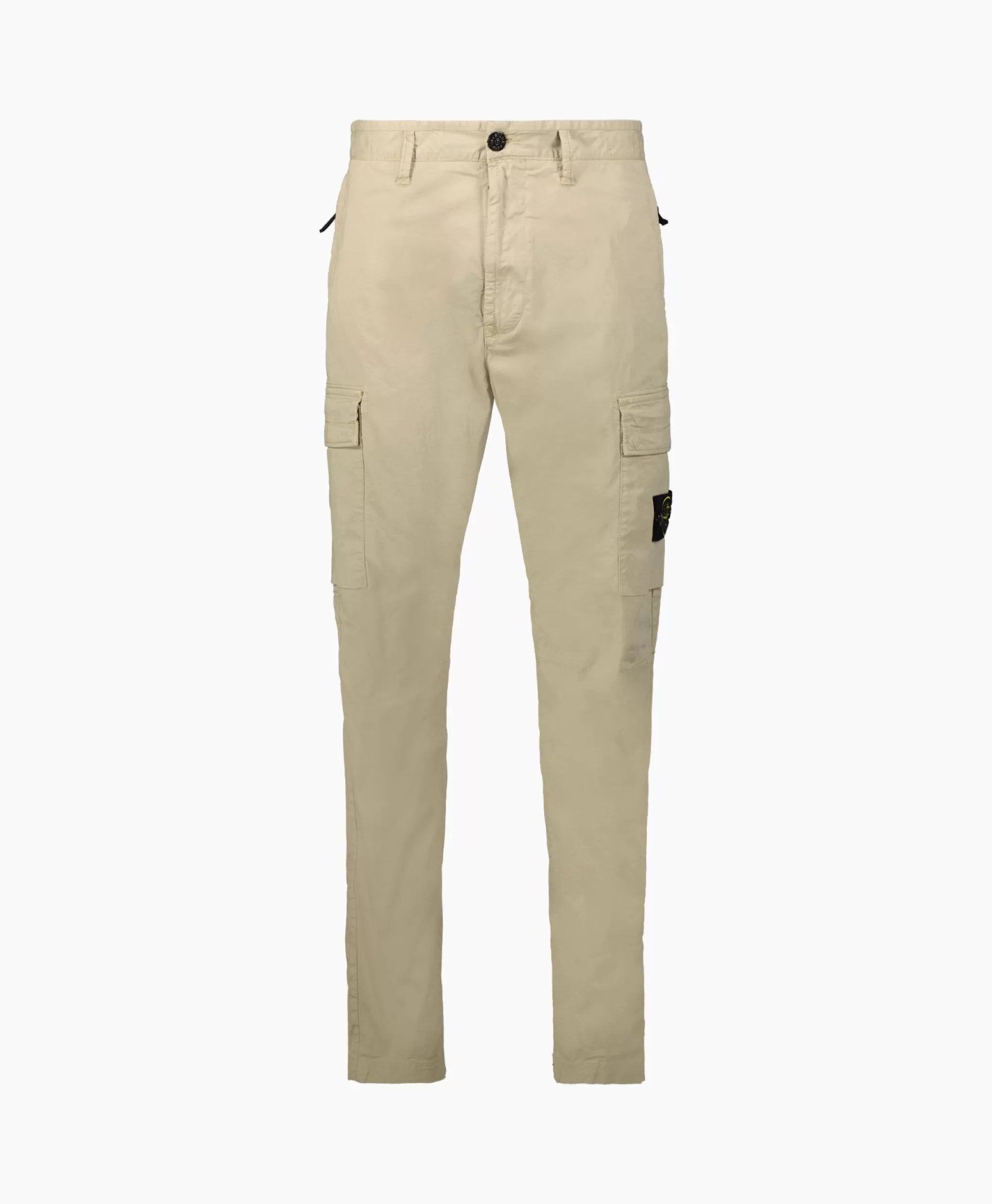Pantaloni cargo Stone Island 30410 in tessuto tecnico color sabbia per look urbani