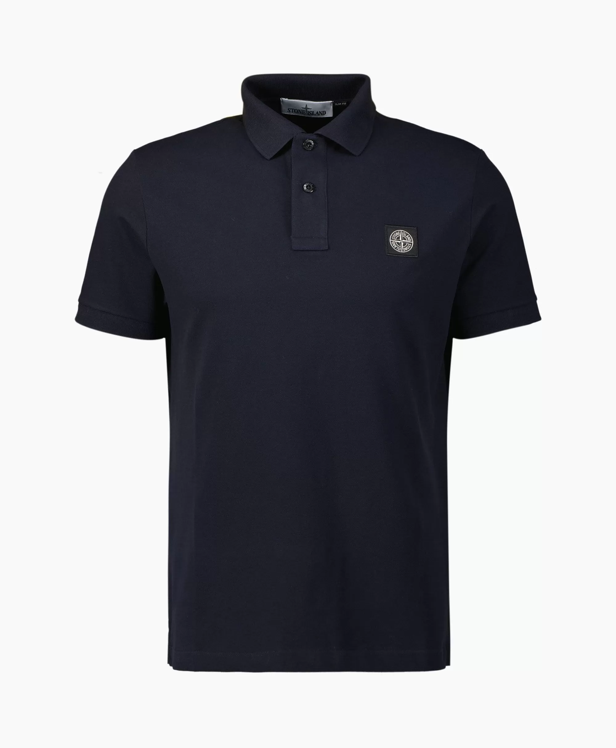 Maglietta Polo Stone Island Modello 2Sc17 in Blu Medio - Abbigliamento Uomo Casual