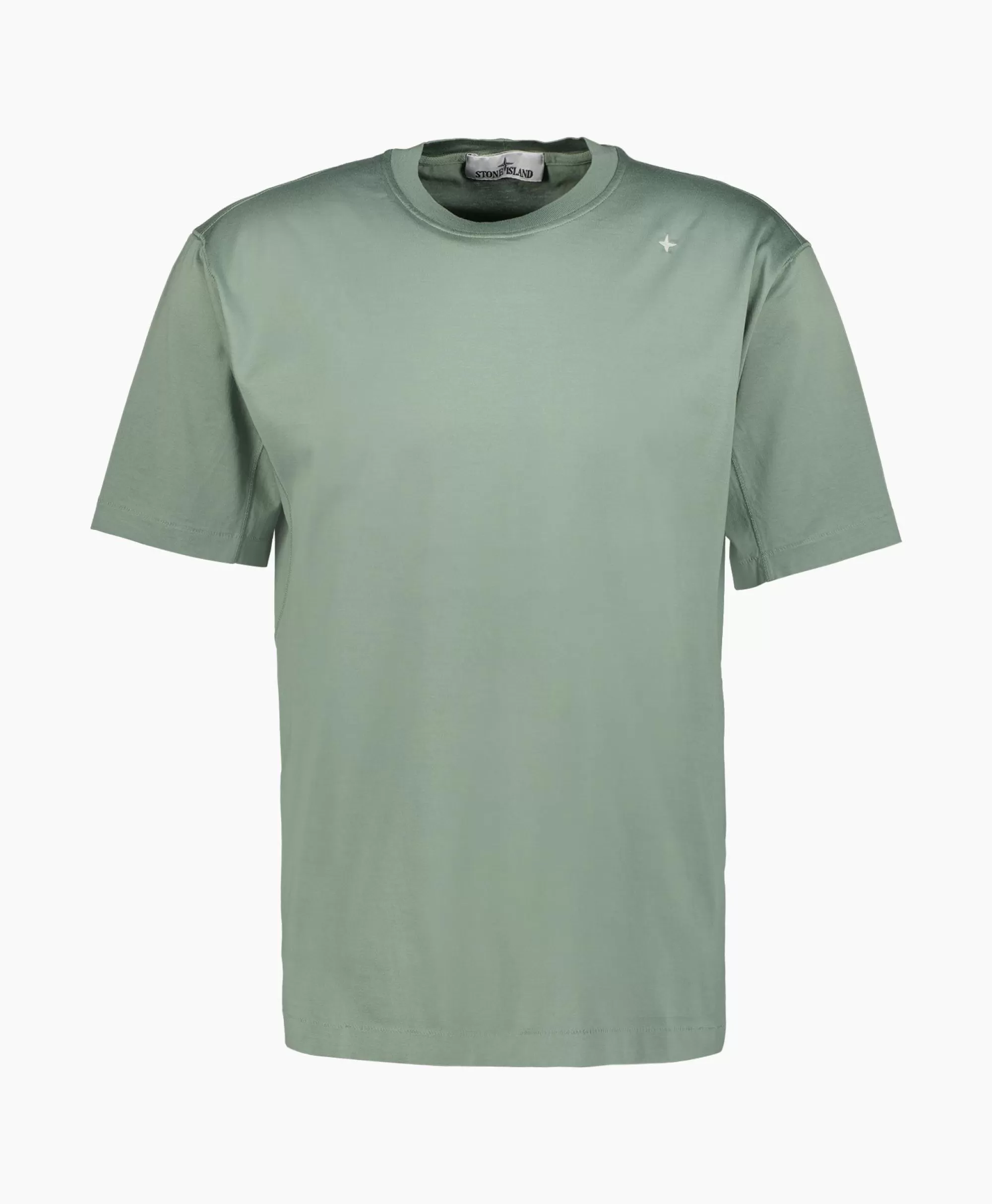 Stone Island Maglietta Uomo 203G3 - Verde Chiaro | T-Shirt Premium in Tessuto Leggero