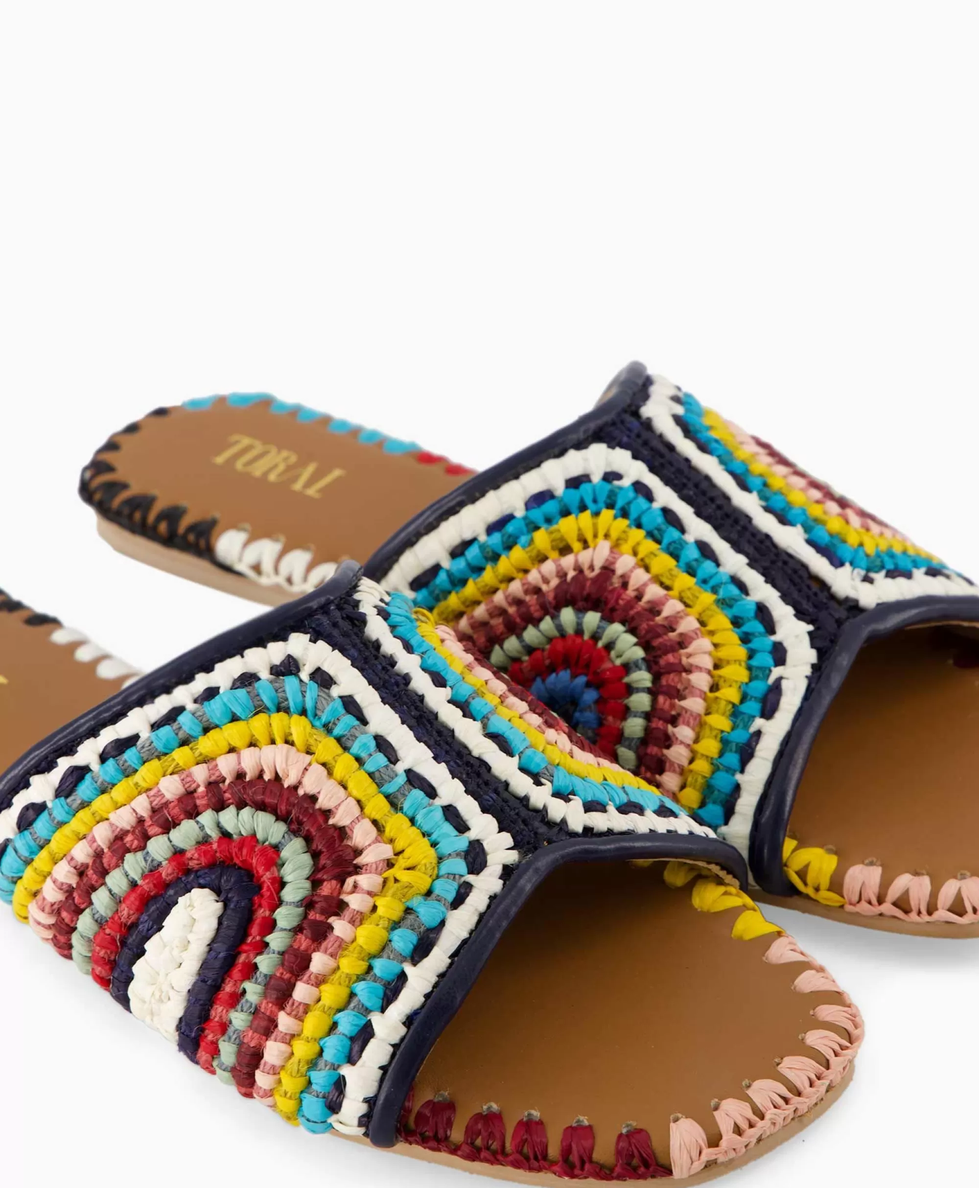 Toral Betty - Sandali Comodi Senza Tacco in Morbida Beige