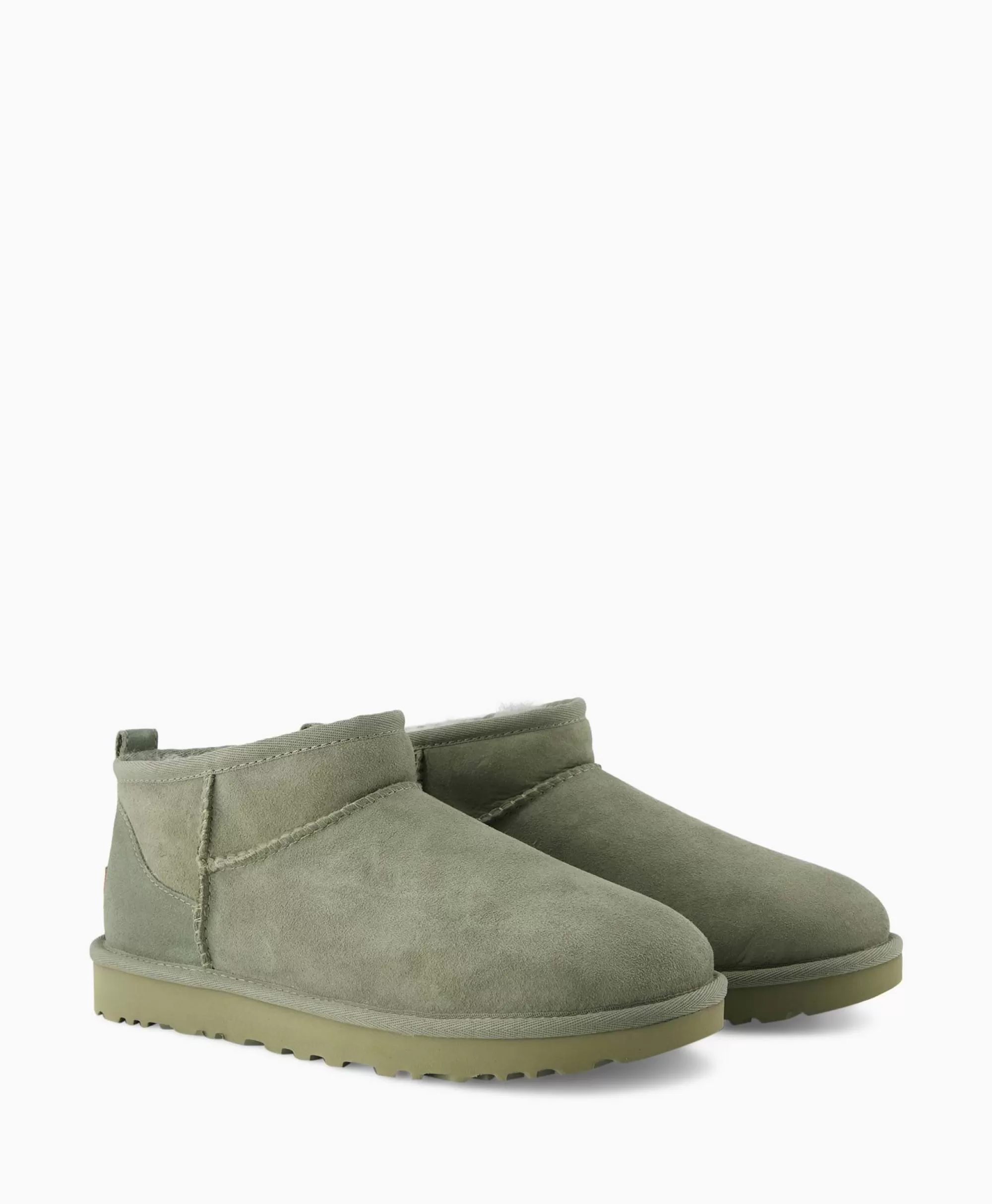 Stivaletti Ugg Ultra Mini Classici Invernali - Comodi alla Caviglia con Design Senza Tempo in Morbido Khaki