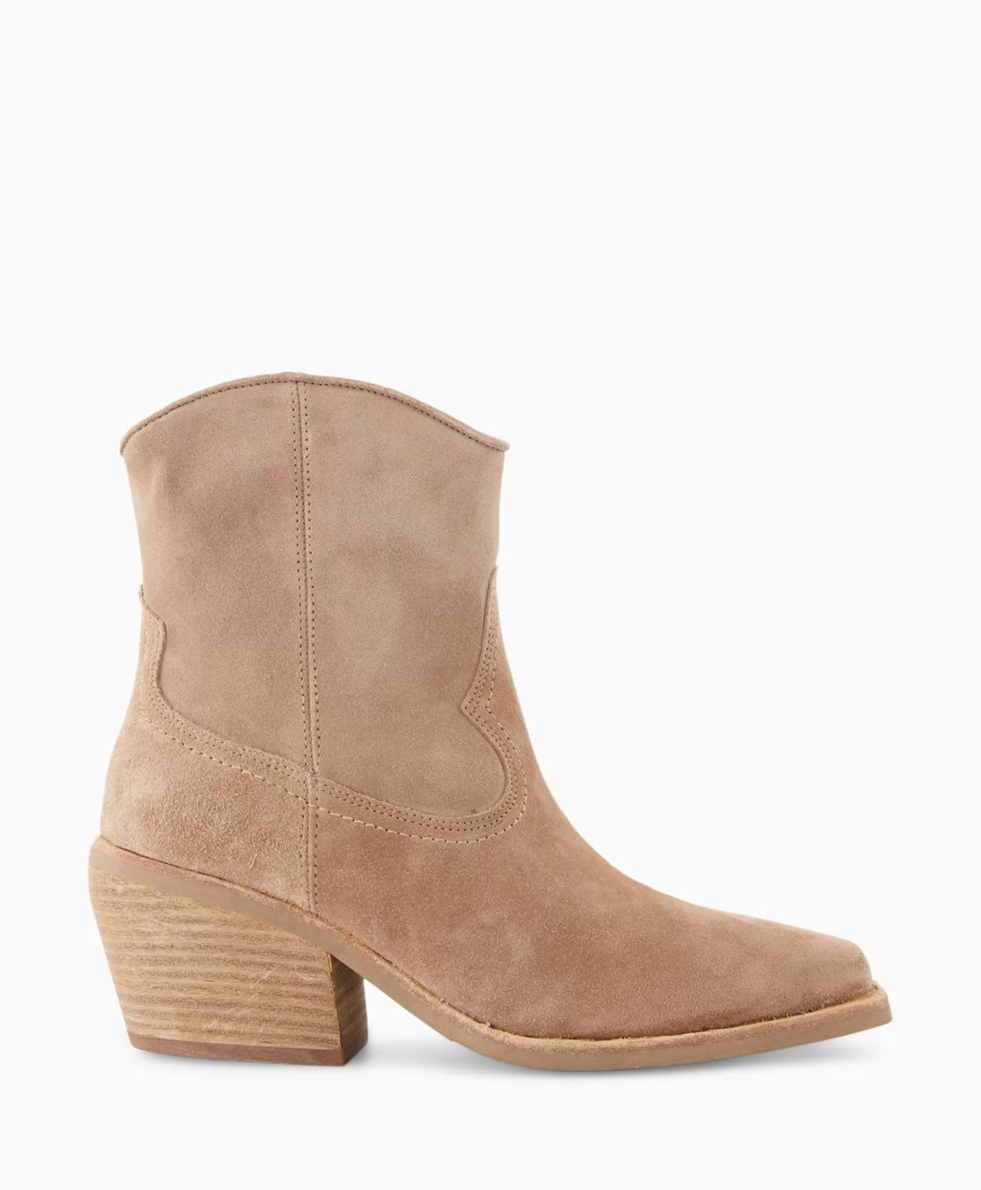 Stivaletti Eleganti Via Vai - Modello Eveline in Pelle Morbida Beige