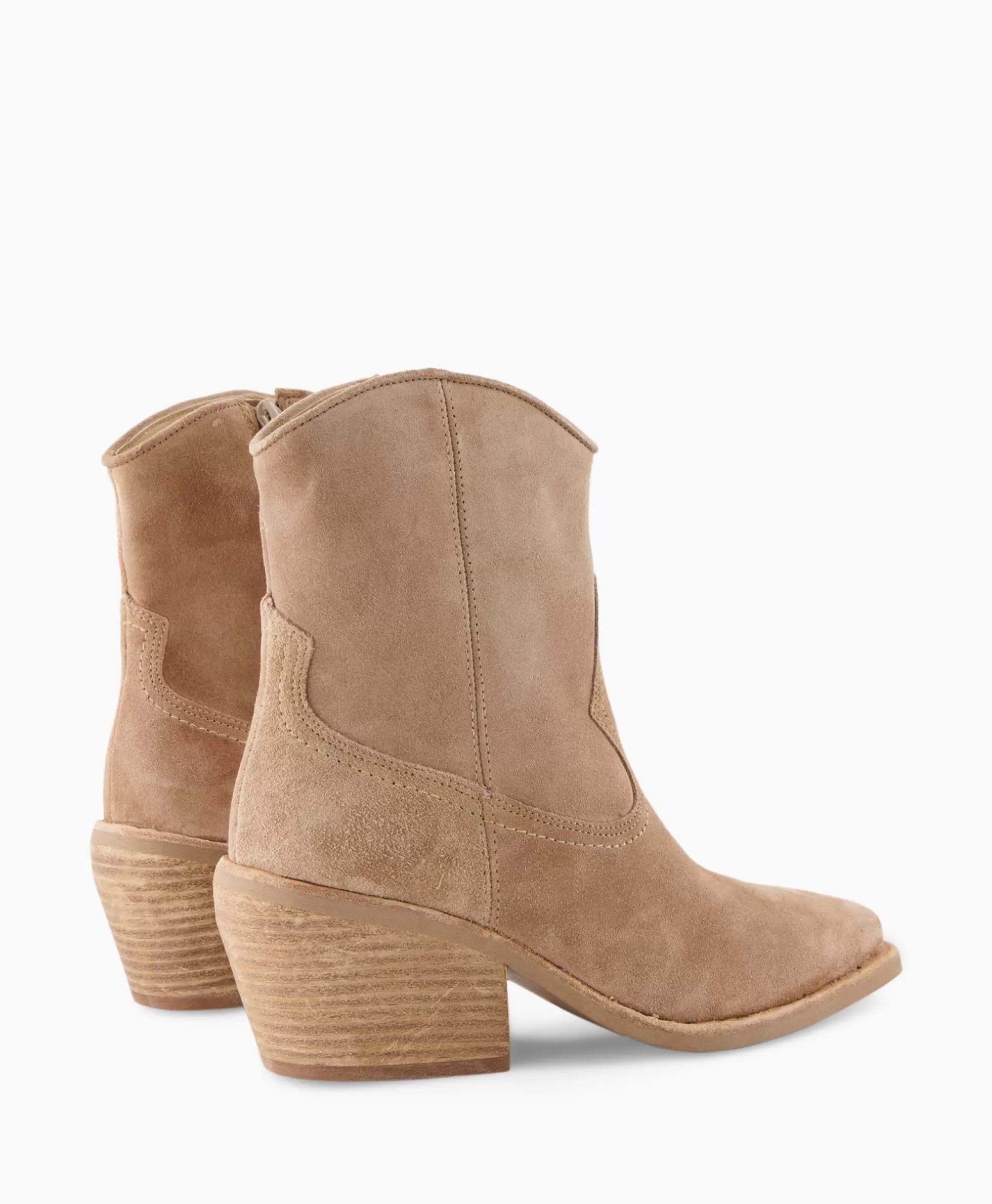Stivaletti Eleganti Via Vai - Modello Eveline in Pelle Morbida Beige