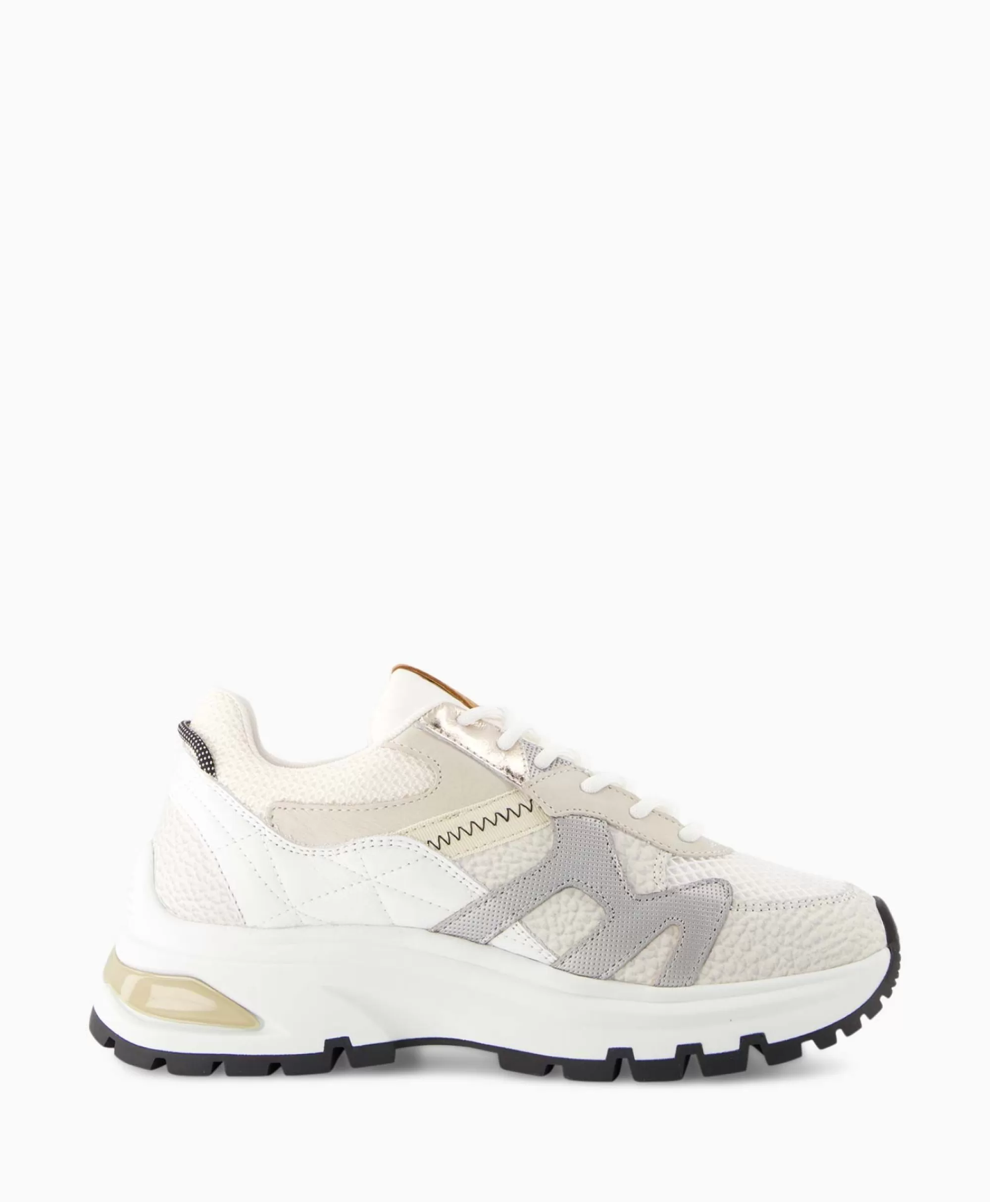 Scarpe Sportive Via Vai Liz Finley - Design Essenziale in Pelle Bianca con Suola Ammortizzata, Stile Casual Unisex per Tutto il Giorno