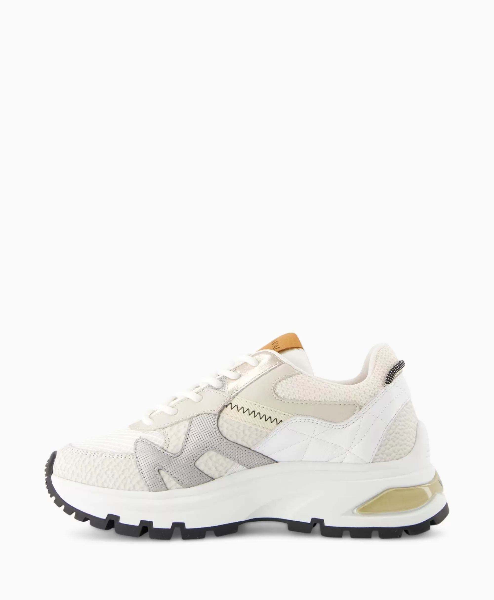 Scarpe Sportive Via Vai Liz Finley - Design Essenziale in Pelle Bianca con Suola Ammortizzata, Stile Casual Unisex per Tutto il Giorno