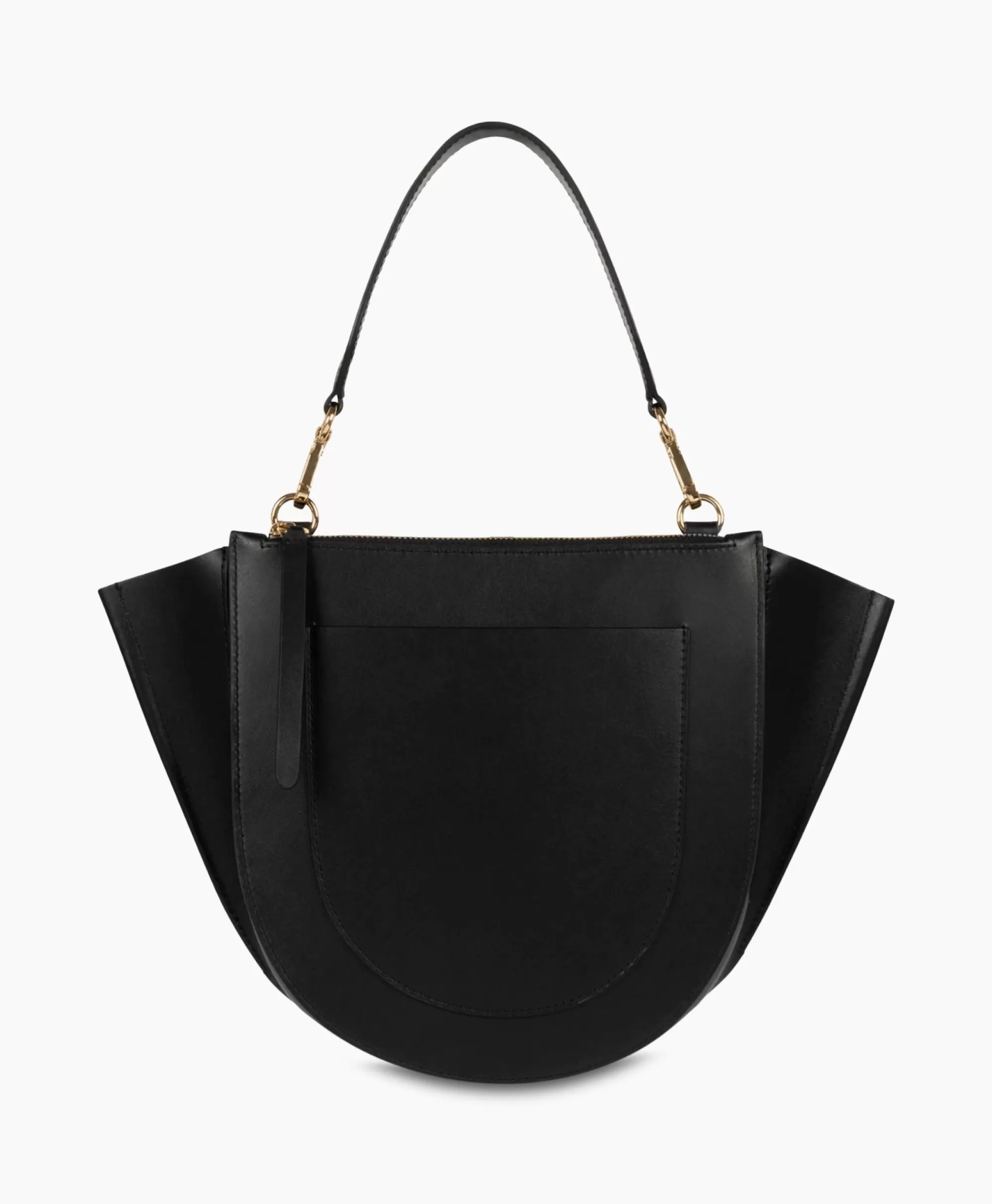 Borsa a tracolla media Hortensia in nero - Design pratico Tassen Wandler