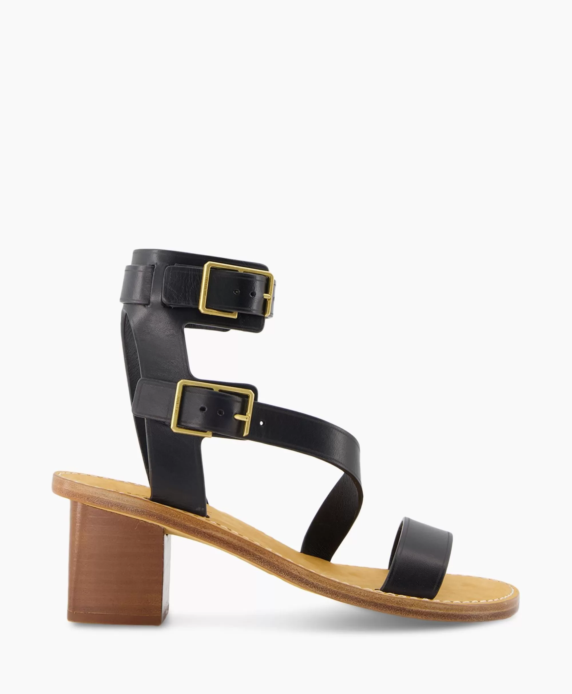 Eleganti Sandali con Tacco Zadig & Voltaire - Modello Cecilia Caprese in Pelle Nera